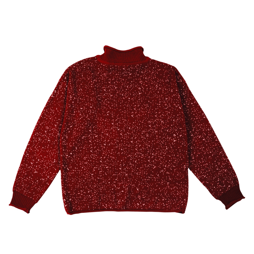 Pattero - Sweater Knit Wanita & Pria Jockey's Joy - Maroon