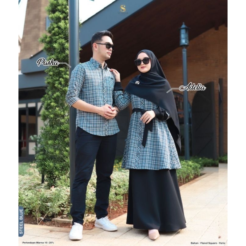 RIHAIA | (Pre Order) Adelia Pasha Couple by SS Hijab