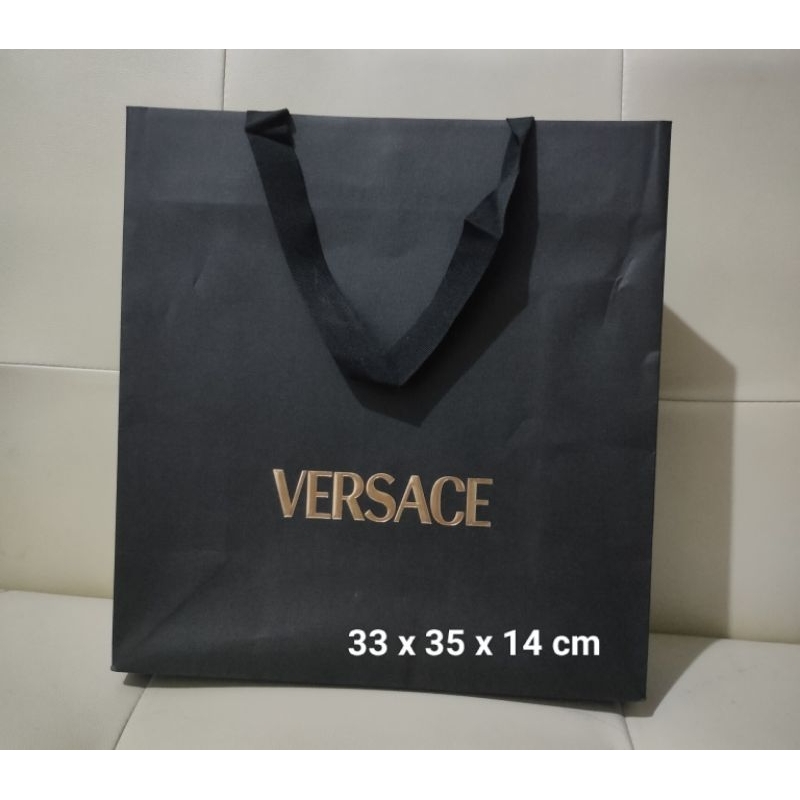 paperbag versace medium original / paper bag versace