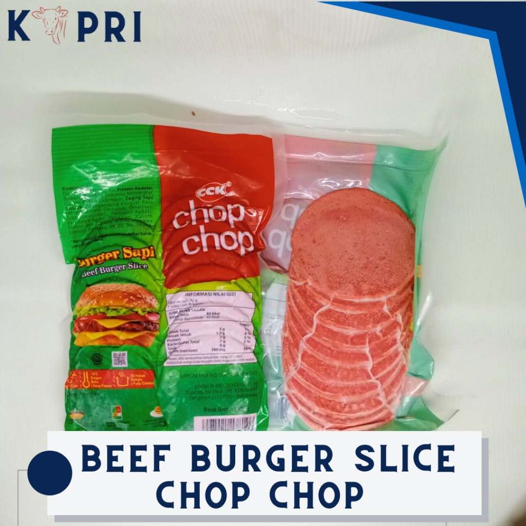 

Daging Burger Slice CHOP CHOP