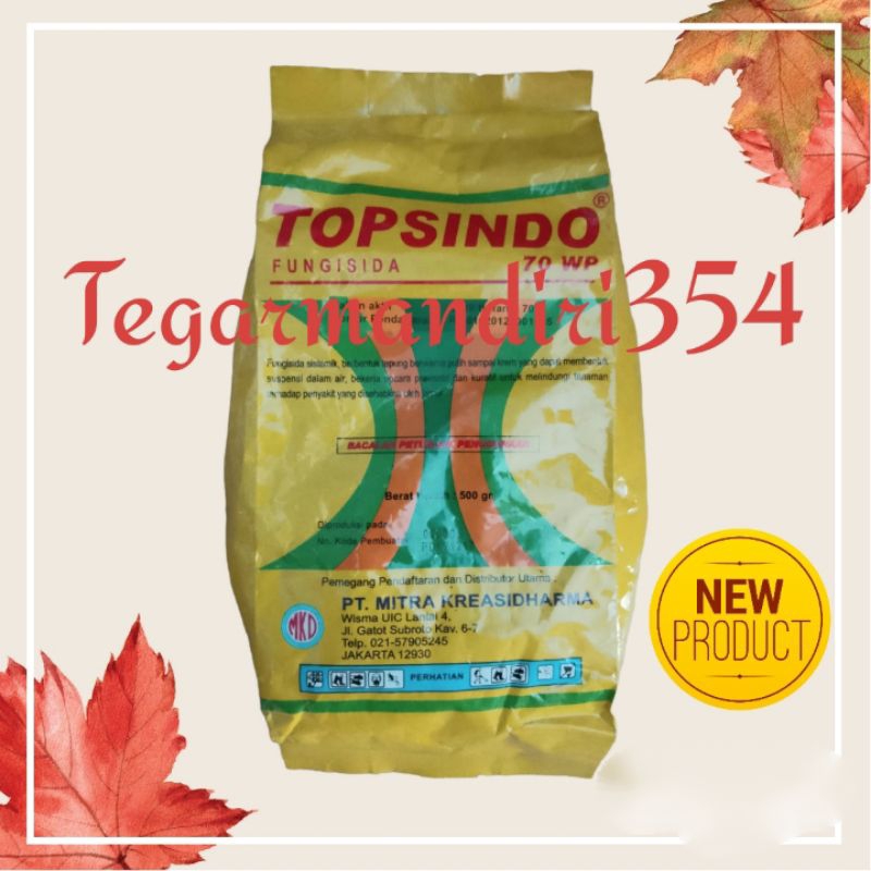 fungisida topsindo 70wp 500gram pembasmi jamur tanaman Topsindo 500gram