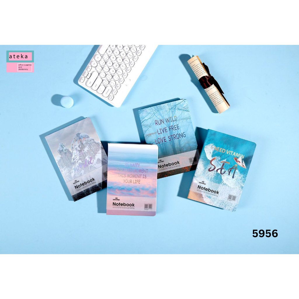 

Notebook Hardcover/ Perfect Binding MIKIREI | Agenda Premium A5/ A6/ B5 | Buku Catatan/Diary