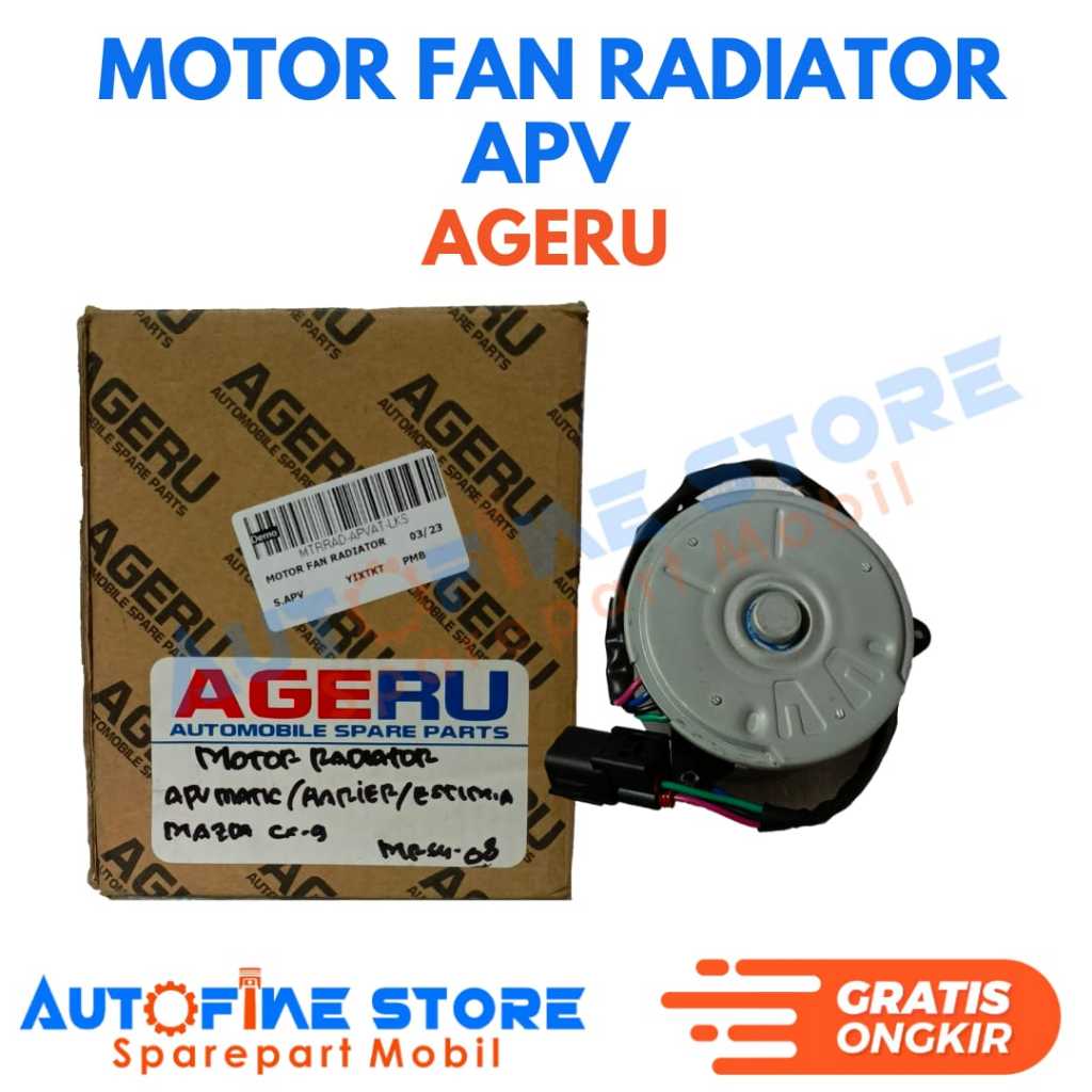 Motor Fan Radiator APV Ageru