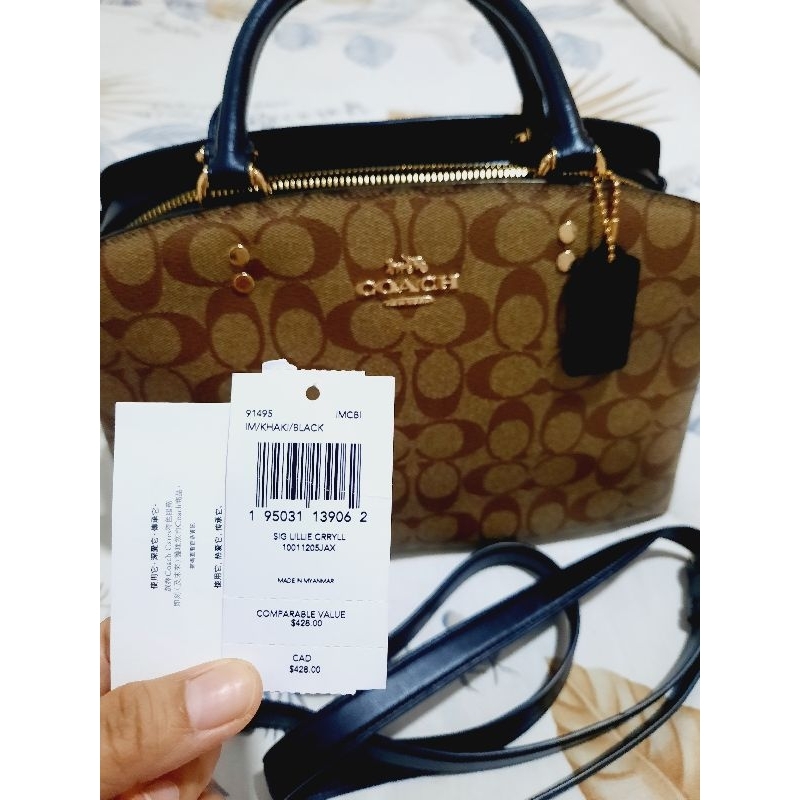 tas Coach signature Lillie Crryl preloved