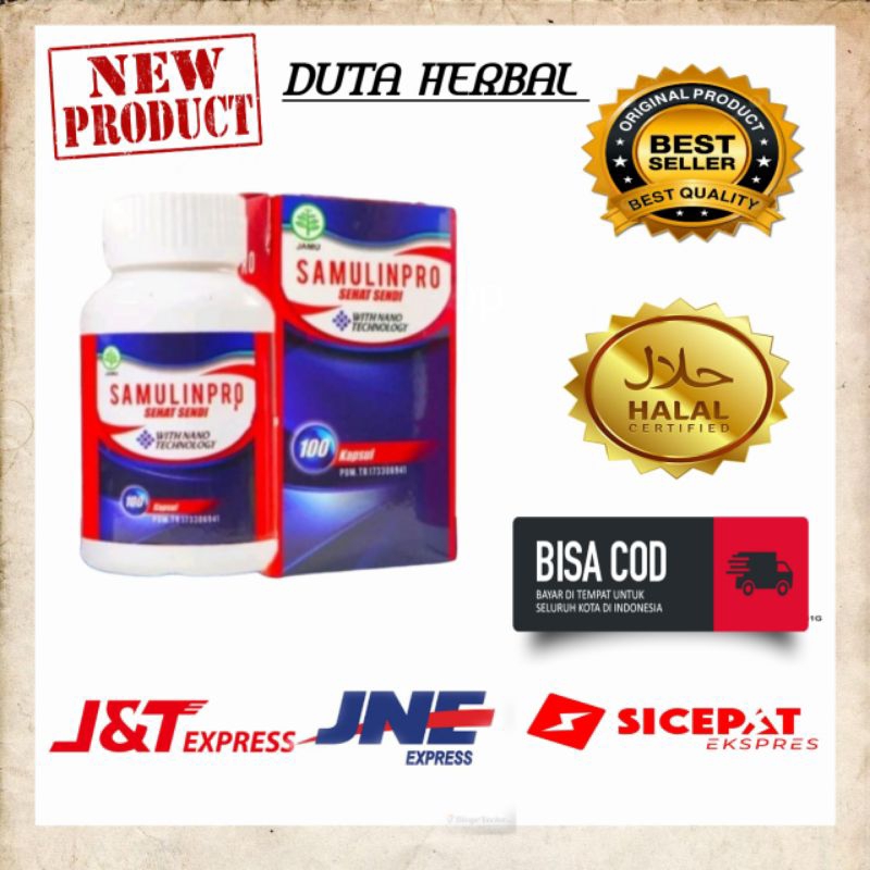 Samulinpro obat nyeri sendi herbal ampuh Samulinpro Asli BPOM Original