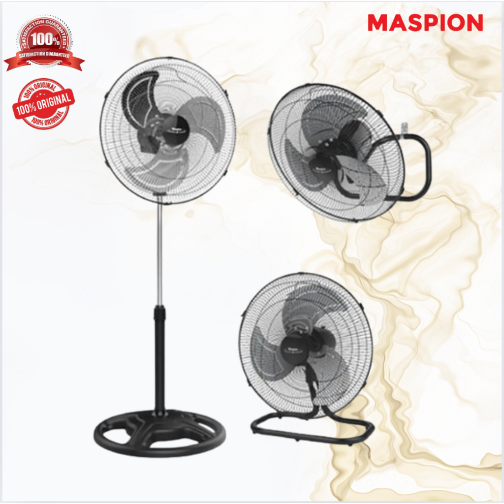 KIPAS ANGIN POWER FAN MASPION PW 451 3IN1/PW451/PW-451/KIPAS ANGIN ORIGINAL MASPION/GARANSI RESMI