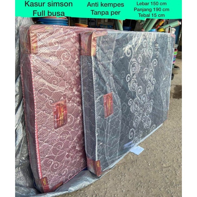 Kasur Simson ukuran Queen 190 x 150 x 15CM full Busa BATAM