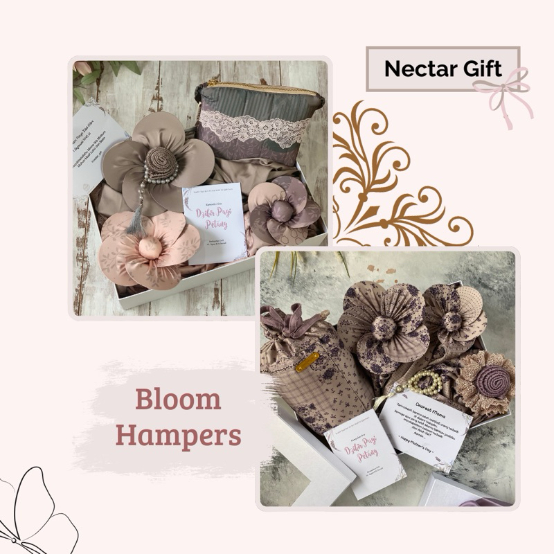 BLOOM HAMPERS Mukena VENKA & Mukena CHIC | hampers mukena premium | hampers mukena mewah | hampers r