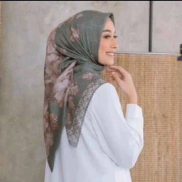SALE HIJAB /NK LILAC SYARI/ COD / KERUDUNG VOAL MOTIF / SEGI EMPAT SYARI/ JOMBANG / JAWA TIMUR