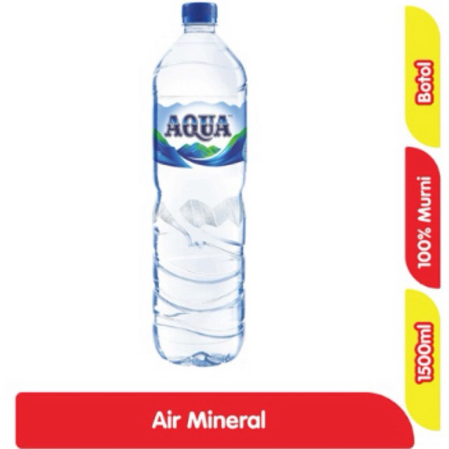 

AQUA Air Mineral 1500mL Harga Grosir Per Dus