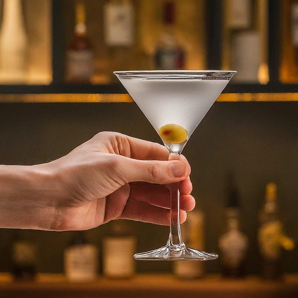 Gelas Martini Stem Libbey 220 ml.