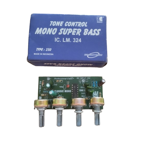 TONE CONTROL MONO SUPER BASS KIT RANIC TYPE - 250