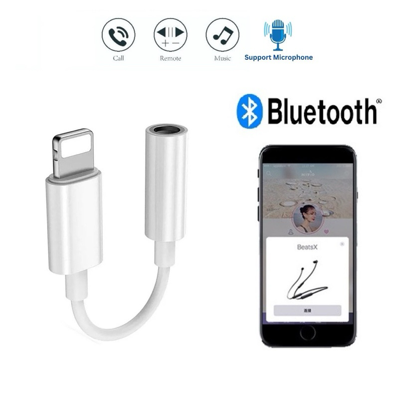 Convertor iphone Lightning to 3.5 mm Headphone Audio Jack Adapter Converter 7 8 X XS MAX XR 11 PRO M