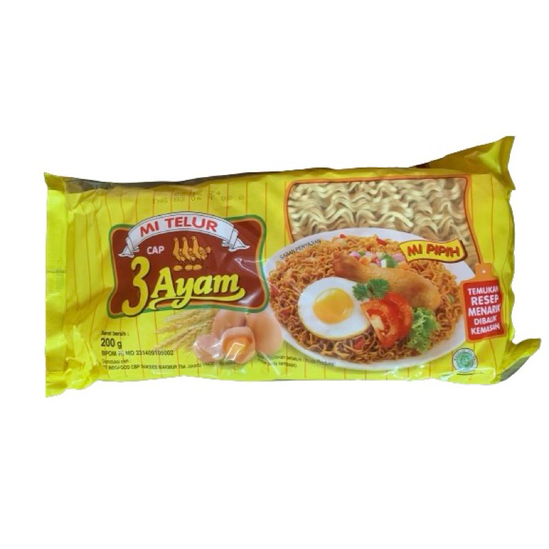 

Mie Telur Cap 3 Ayam