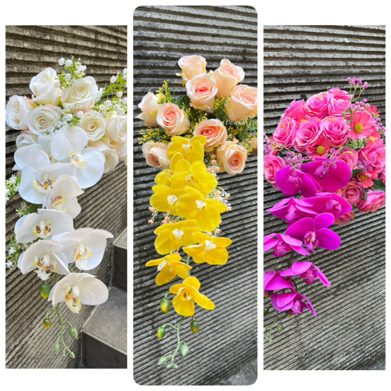 Bouquet Bunga/ Buket Bunga Pengantin/ Taman Mawar Anggrek/ Buket Prewedding