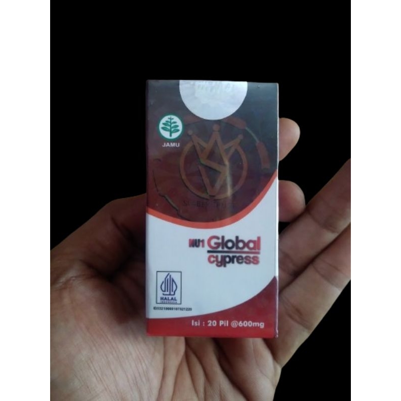 Nu 1 Global Cypress Slaber Pil Hitam Terbaik 1 botol