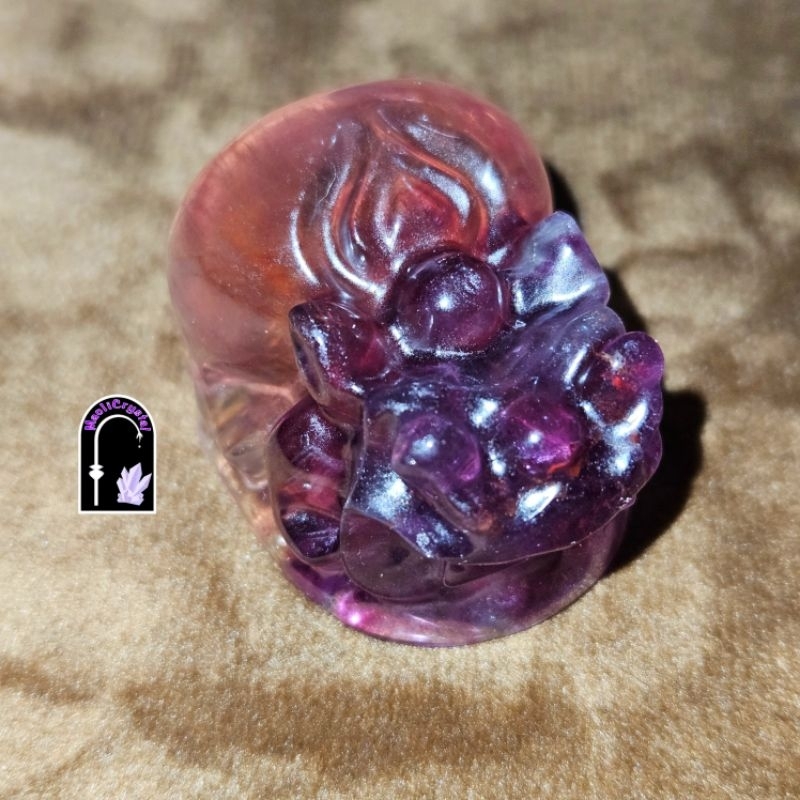 Pixiu Carving Fluorite Crystal