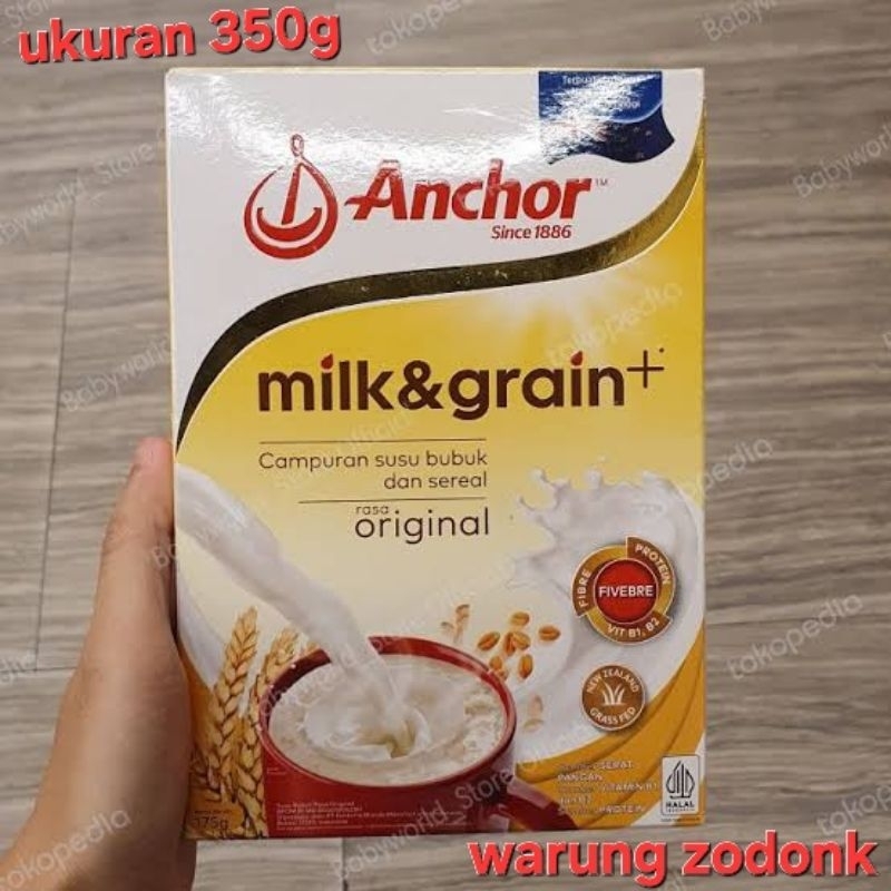 

ANCHOR MILK & GRAIN/SUSU BUBUK &SEREAL TINGGI SERAT 350G