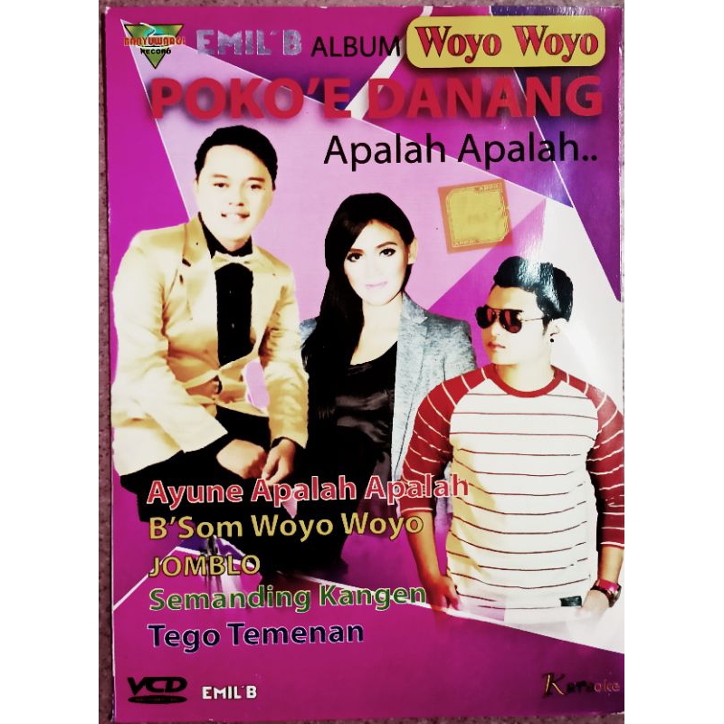 VCD original  album woyo woyo Banyuwangi