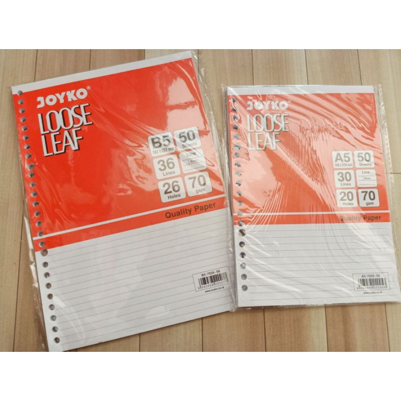 

isi binder (Loose Leaf)