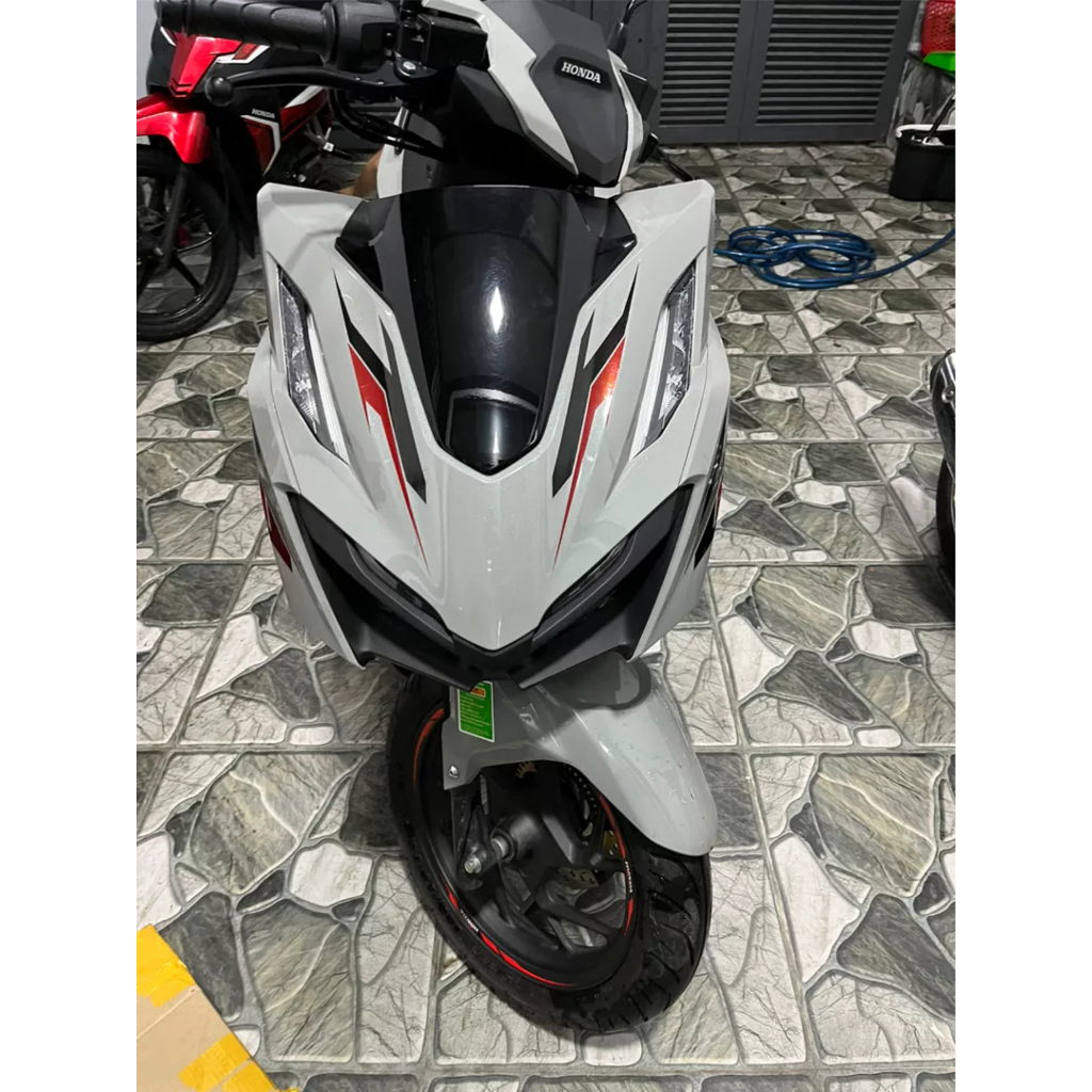 STICKER Vario 160 2023 Desain Unik | VAR160-03 | Stiker Motor Merah Hitam Putih