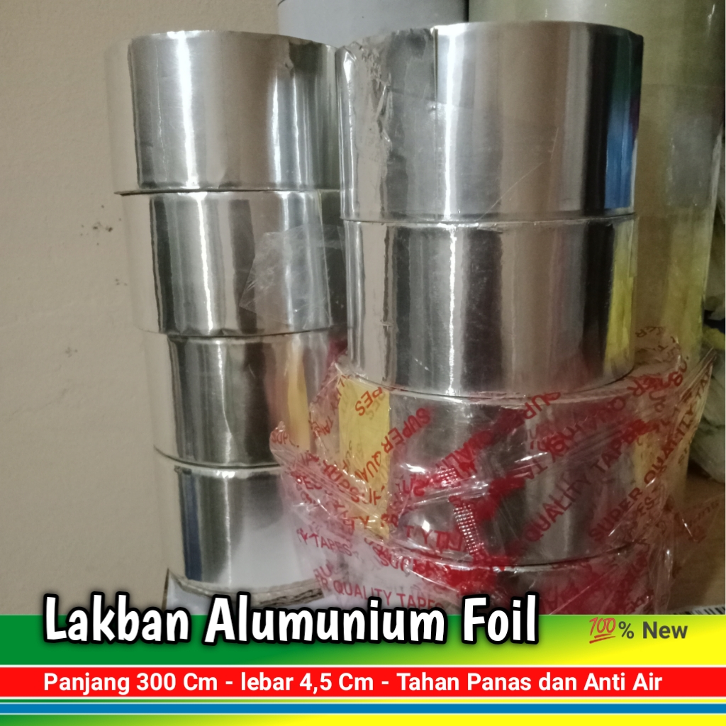 Lakban Metal alumunium foil | Lakban Tambal Panci | Tambal Seng