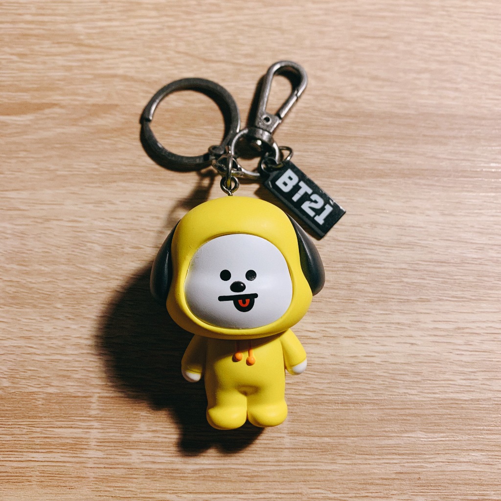 BT21 Official Chimmy Figure Keychain Keyring