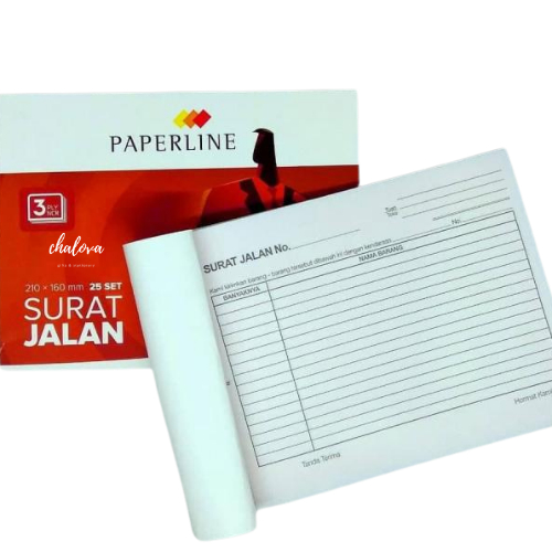 

[PCS] BUKU SURAT JALAN PAPERLINE 3 RANGKAP / SURAT JALAN PAPERLINE KERTAS TEMBUS 3 PLY