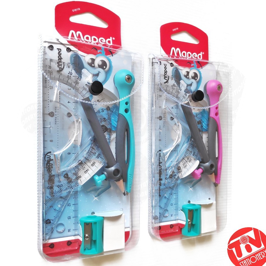 

Terbatas Jangka MAPED Essentials Compass Set 8
