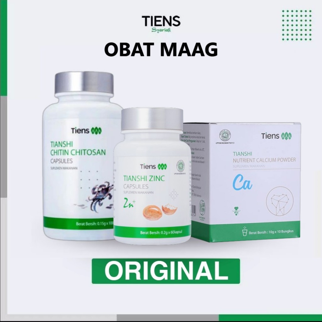 Obat Maag Chitin chitosan Zinc Calsium fitofarmaka herbal China Obat asam lambung, Gerd, Maag Kronis