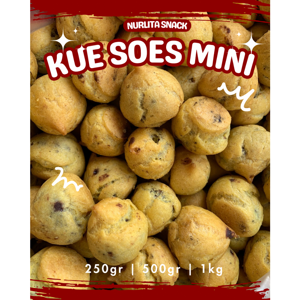 

KUE SOES / KUE SUS COKELAT KERING MINI 250 gram