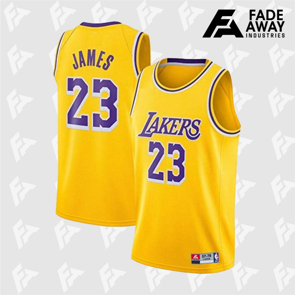 JERSEY BASKET NBA LEBRON JAMES #23 LAKERS