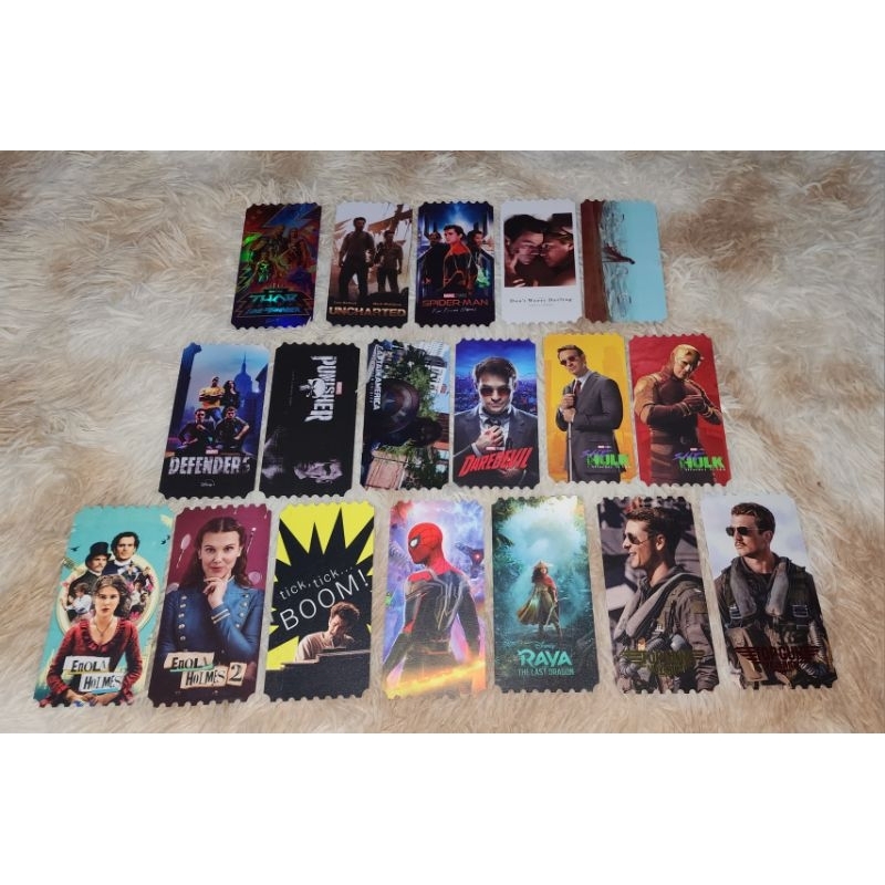 Collectible Ticket Fanmade Marvel Top Gun Enola Holmes