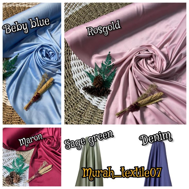 Terlaris Kain Satin Roberto cavalli Original Premium ROBERTO CAVALLI harga 5m