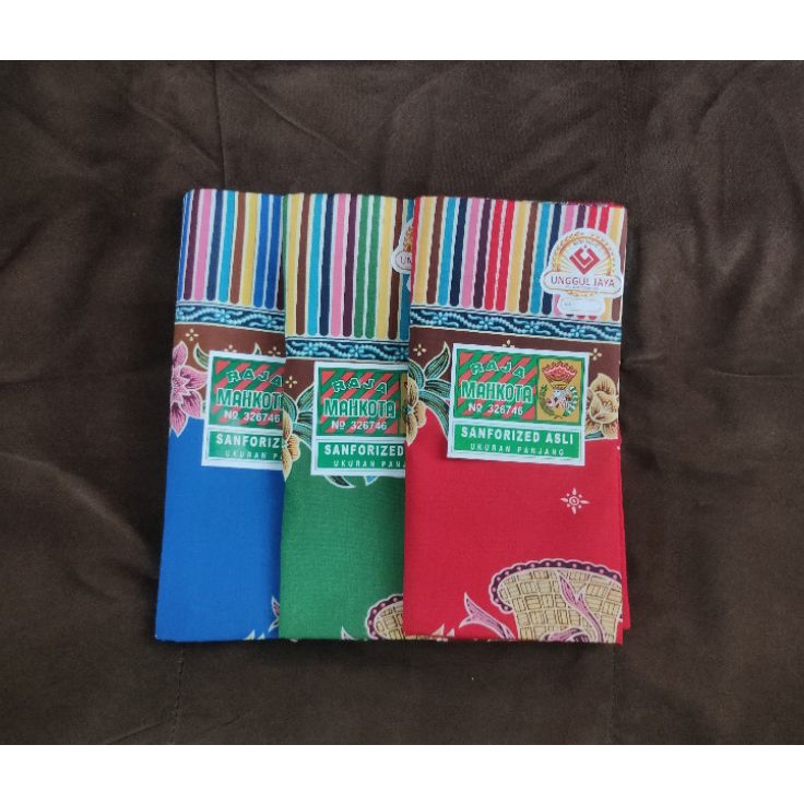 1111 Kain Gendongan Unggul Jaya Raja Mahkota Sanforized Asli  Kain Cukin Unggul Jaya