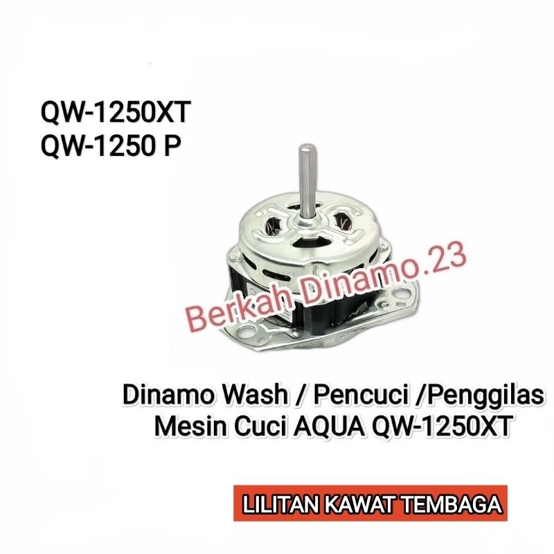 Dinamo Pencuci Mesin Cuci AQUA QW-1250XT / QW-1250 P Motor Dinamo Wash Penggilas Aqua Qw 1250
