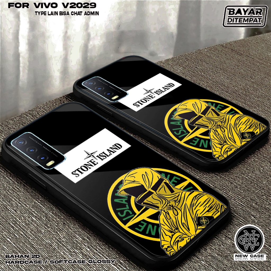 Case VIVO V2029 - Casing Hp VIVO Terbaru 2024 Newcase [ STONEISLND ] Silikon Hp - Kesing Hp VIVO V20