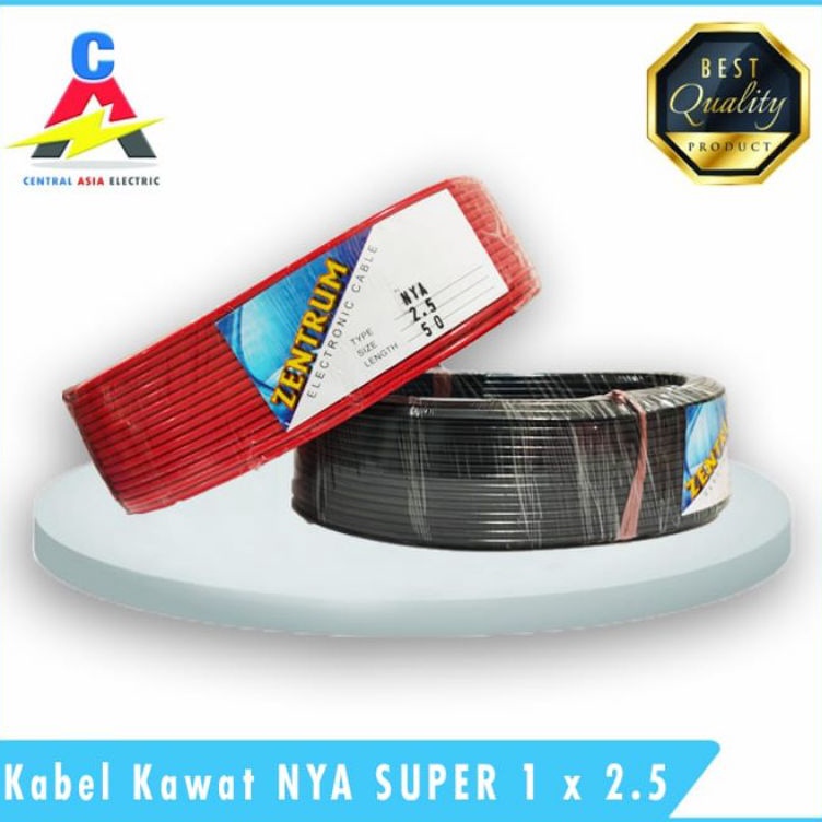 Terjangkau Kabel Listrik Kawat NYA Super 1 x 25 43 Meter Kawat Besar