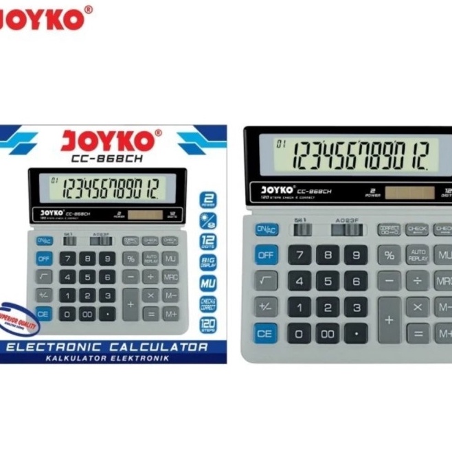 

JOYKO CC 868CH CHECK CORRECT CALCULATOR Kalkulator Meja spt SDC868