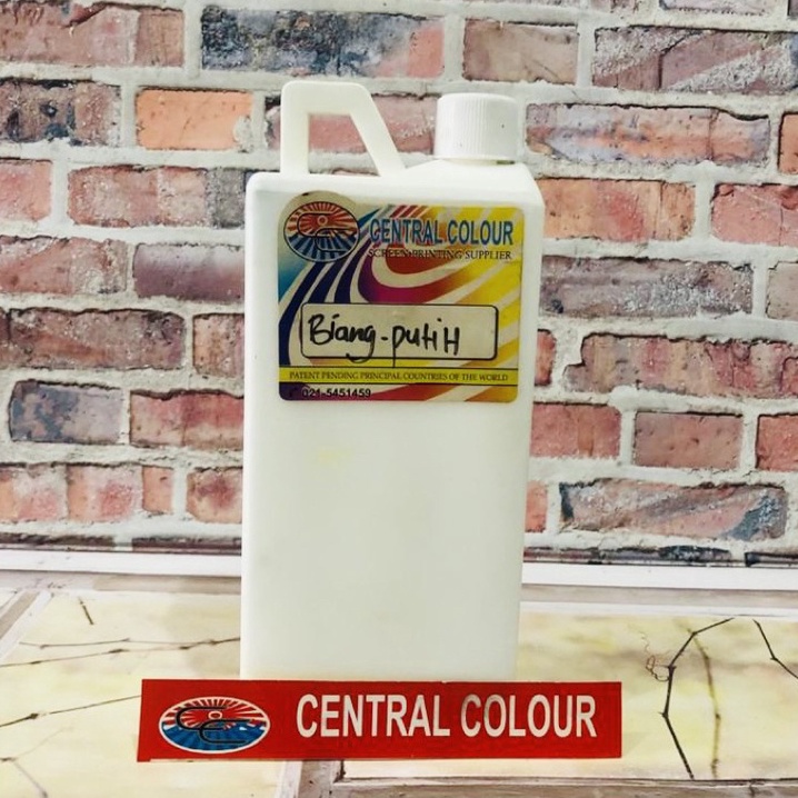 

Best Terlaris Biang Warna Sablon Putih Pigment Sablon White 1KG