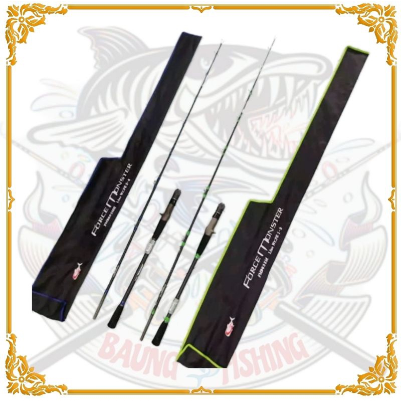 Joran OH gtech force monster light jigging 174cm 190cm pe3 pe5