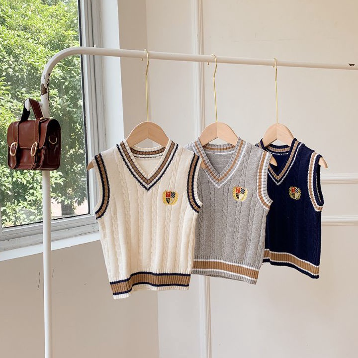 Paling Laku Vest rajut anak laki laki umur 38 tahun Vest knit anak laki laki Vest anak laki laki imp