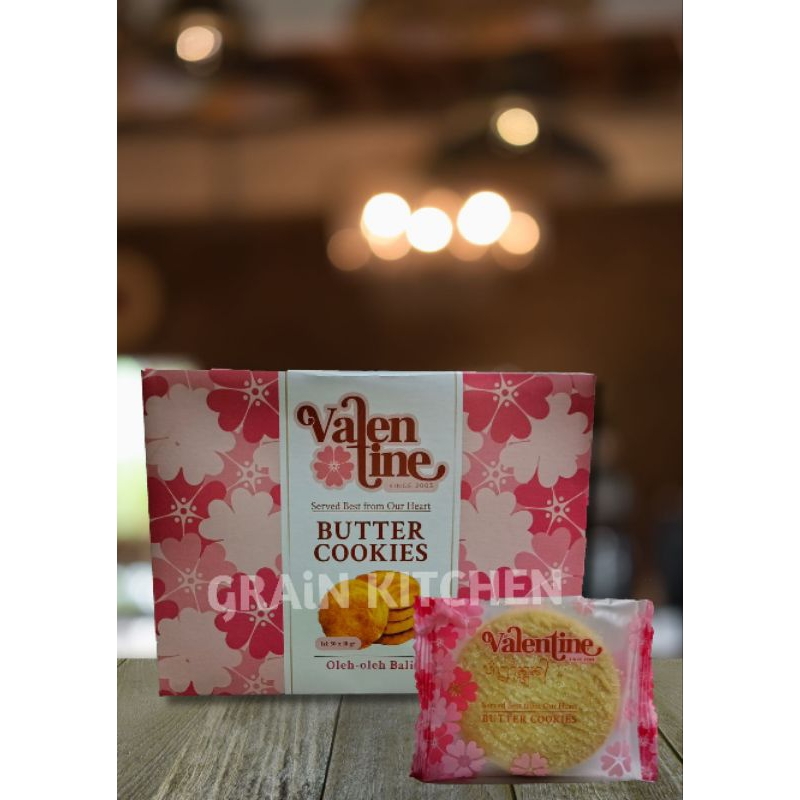 

Butter Cookies Valentine Family Package free Box