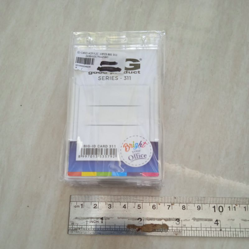 

ID card, Nametag, Card holder 1Pack isi 10pcs