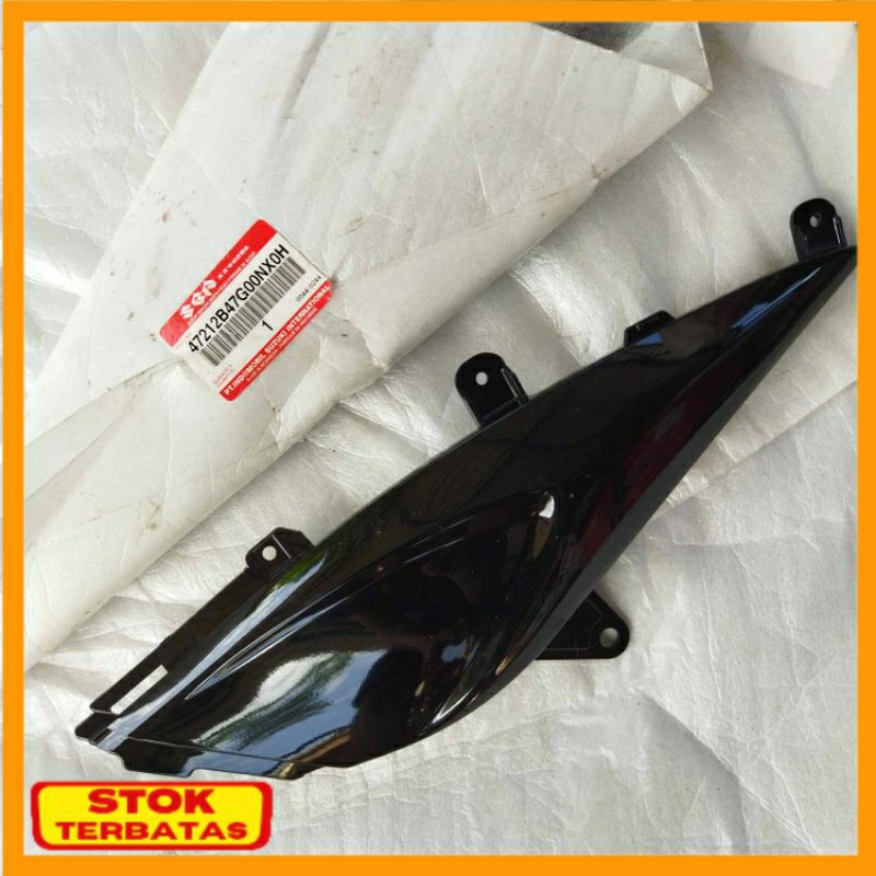 samping cover body cover body aki sirip kiri suzuki Arashi hitam original