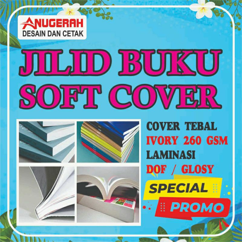 

Cover buku Finishing Jilid Soft Cover/HardCover ( Jilid+ Cover )