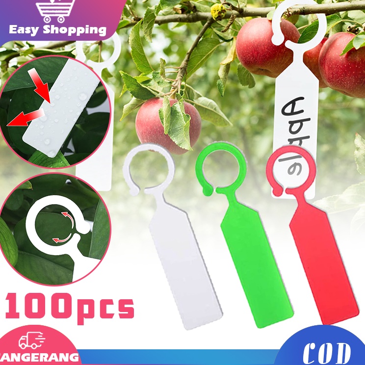 

Essential 1pcs label tanaman waterproof Label Tag Tanaman Warna Name Tag Pohon label tanaman NKT