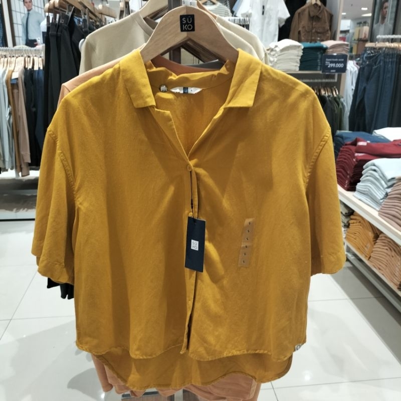 Kemeja Wanita lengan pendek Oversize terbaru Brand SUKO By MATAHARI