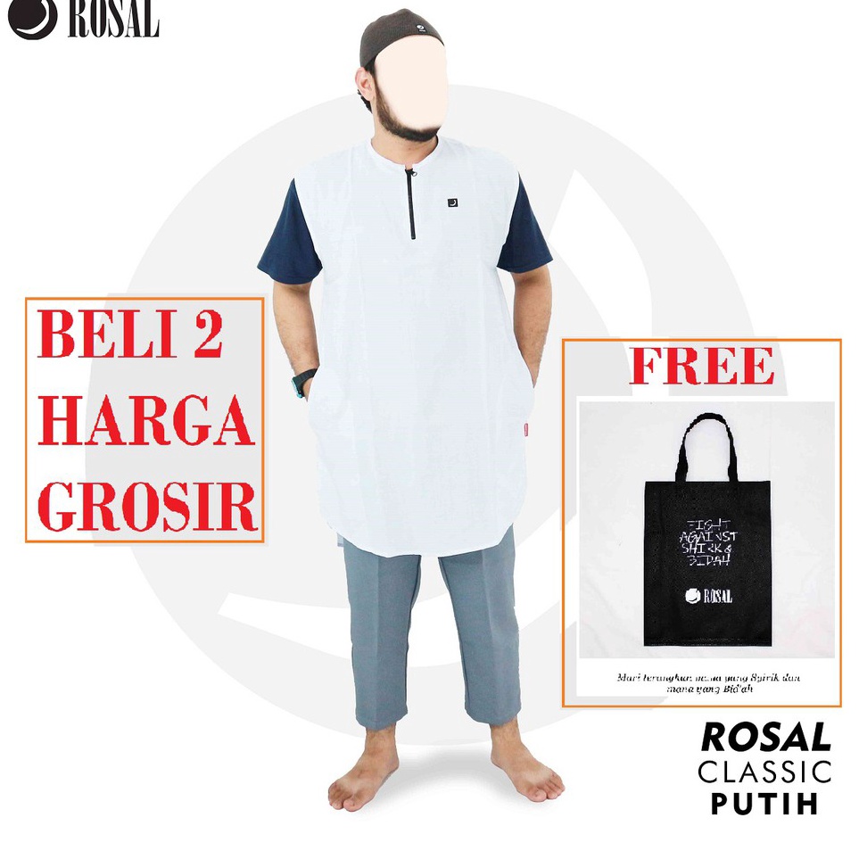 Rosal  Rosal klasik  classic  Rompi shalat  rompi sholat  Rosal Original  Rosal Murah