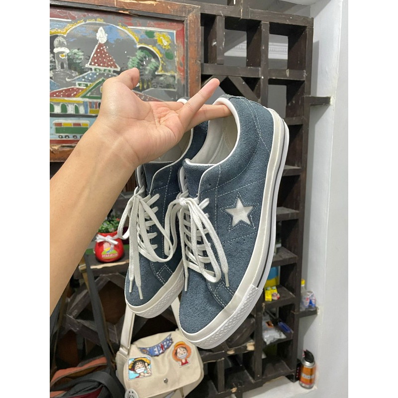 CONVERSE ONE STAR BLUE